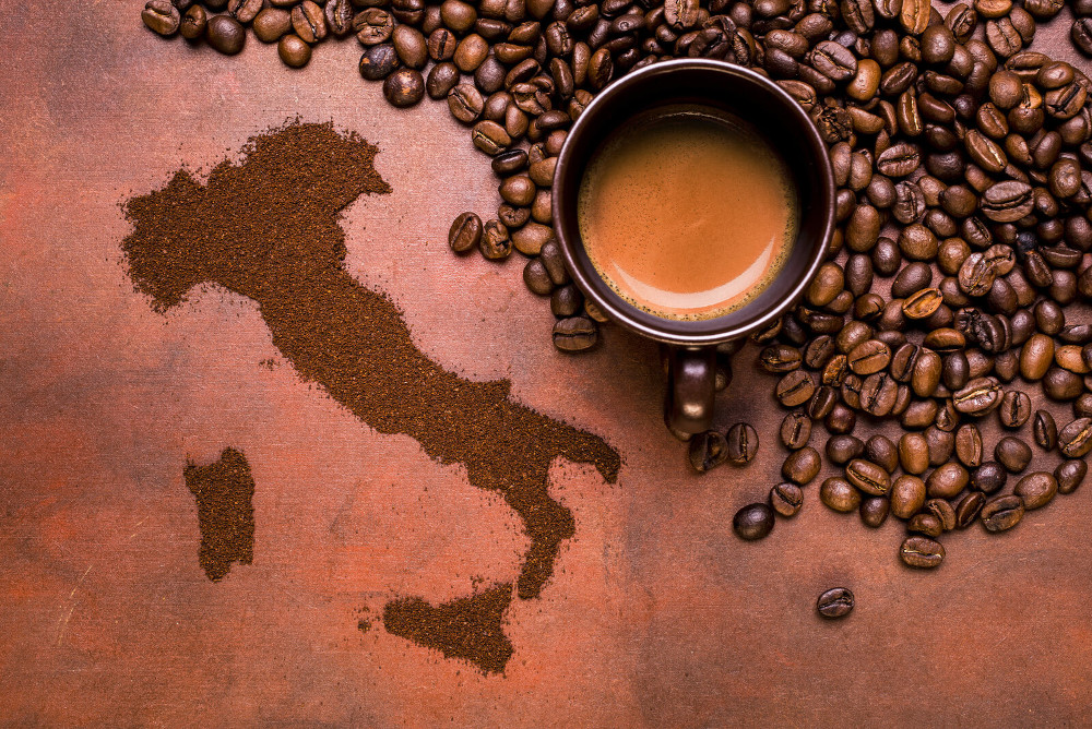 2021 Italian coffee export data