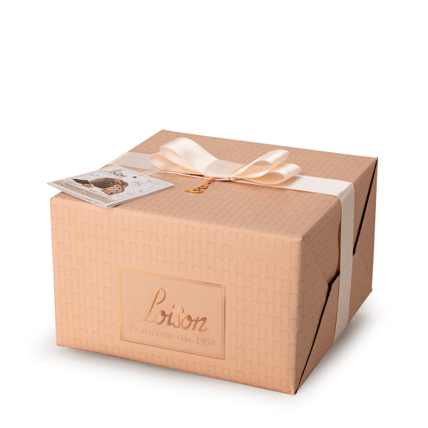 Panettone Nerosale al cioccolato e caramello salato