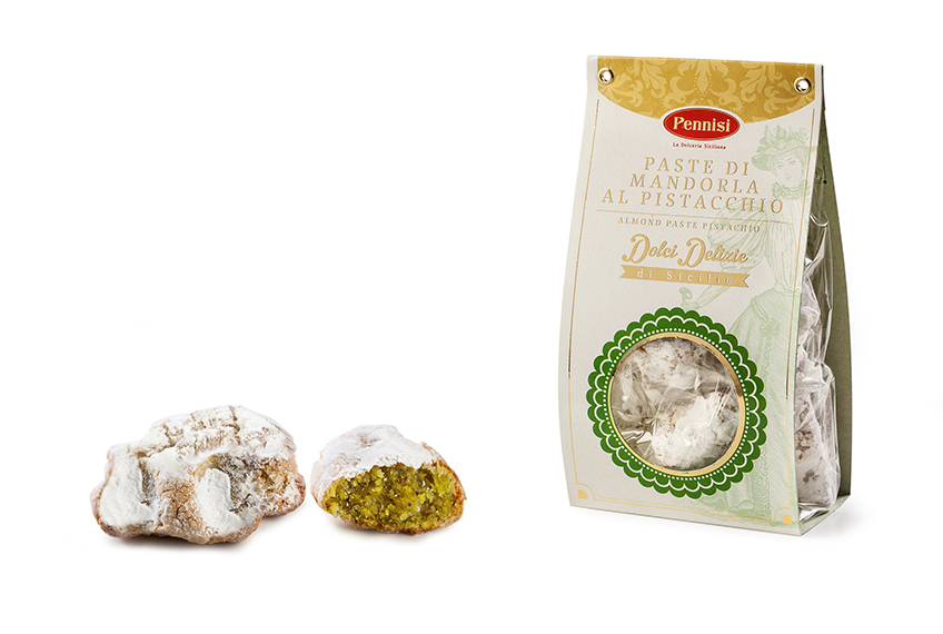 Biscotti Di Pasta Di Mandorla Al Pistacchio