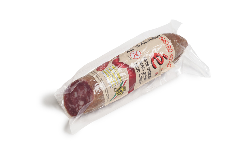 Salame Stagionato Nastro Rosso A 1/2 Sv