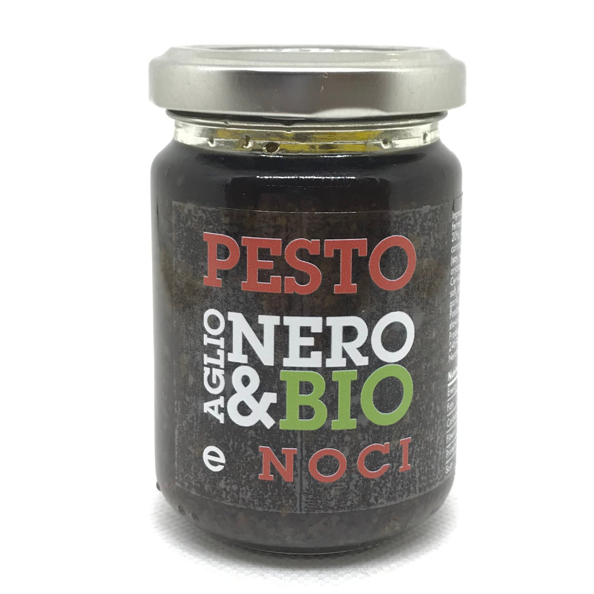 Pesto Nero&Bio Aglio Nero Basilico E Noci 80G