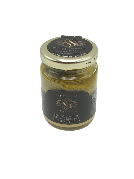 Specialità a base di carciofi e tartufo estivo