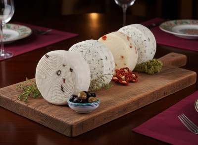 Formaggi italiani aromatizzati e piccanti