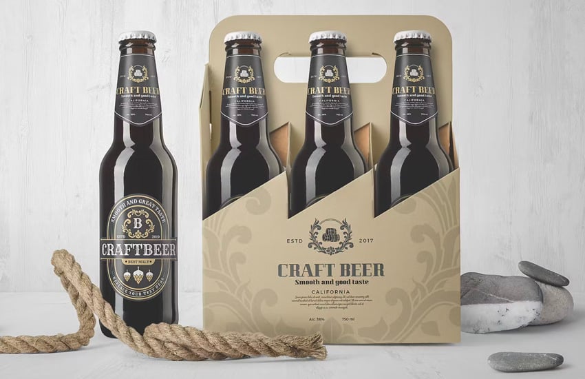 food packaging and design: artigianale. Example 8