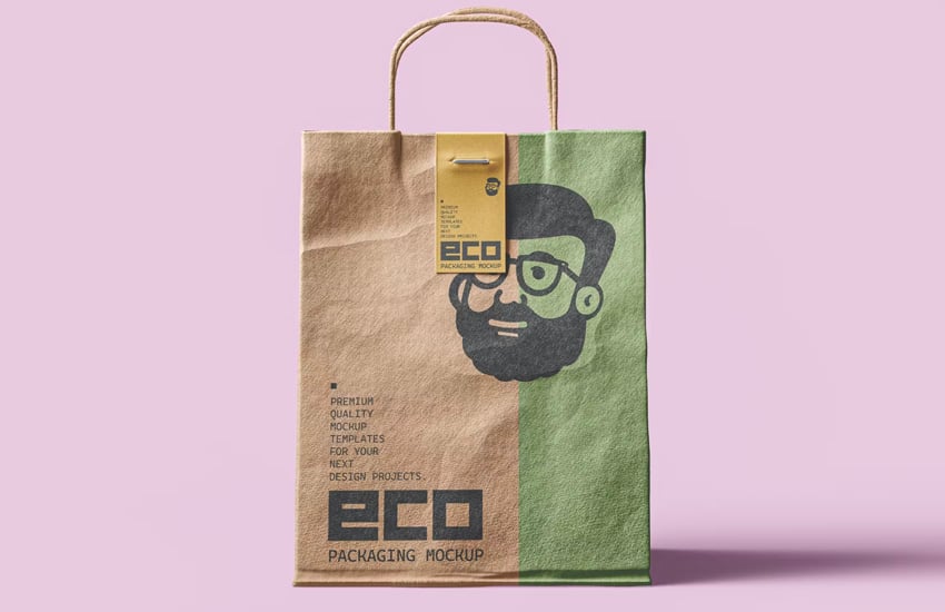 food packaging and design: eco-friendly. Example 1