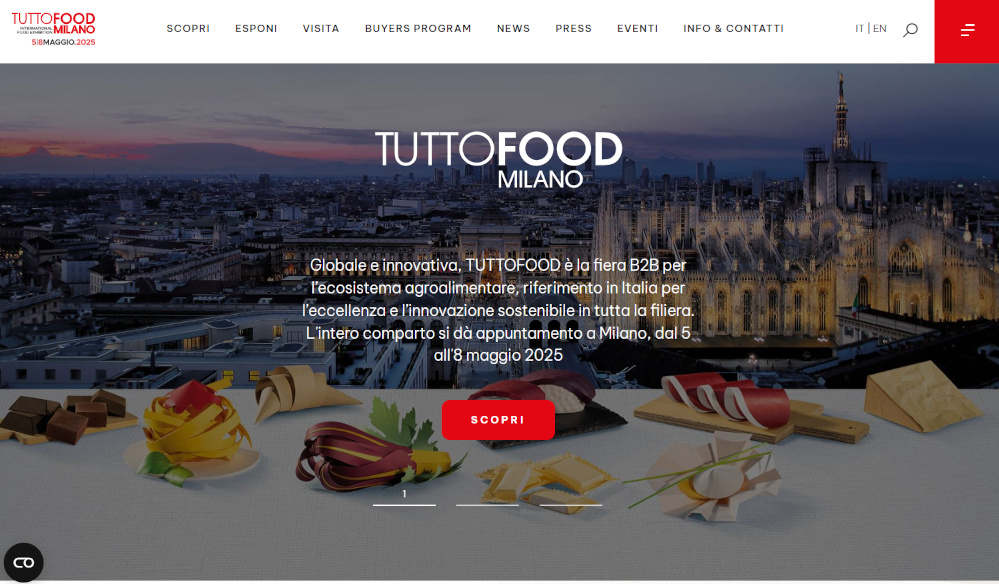 Visit TUTTOFOOD 2025 website