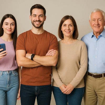 different generations and food sector needs